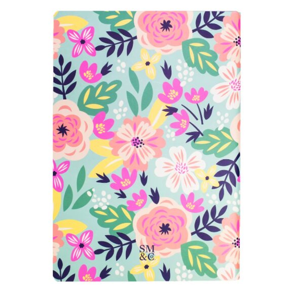 ❣️2/$36 NIP Steel Mill & Co. Mint Floral Stitch Notebook Set of 3 - Picture 8 of 9